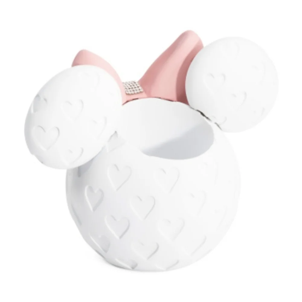 Disney White Heart Patterned Tumbler